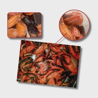 Обрезь красной рыбы БЛОК (ОТ 4-х блоков)